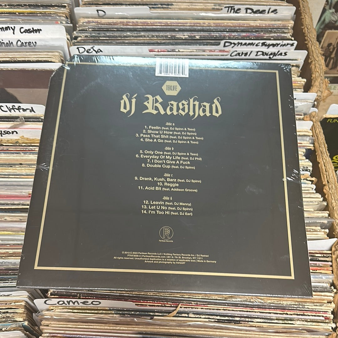 DJ Rashad ‎– Double Cup 2 x Vinyl, LP, Album, Reissue, Repress, 10th Anniversary Edition, Gold