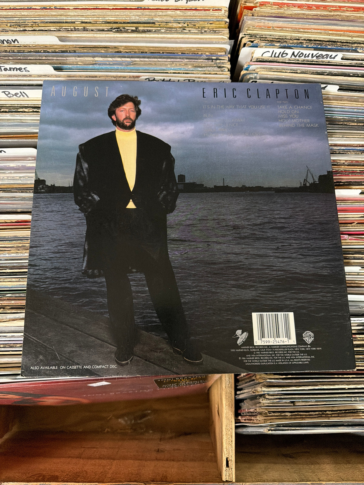Eric Clapton – August 9 25476-1 Vinyl LP NM/VG+