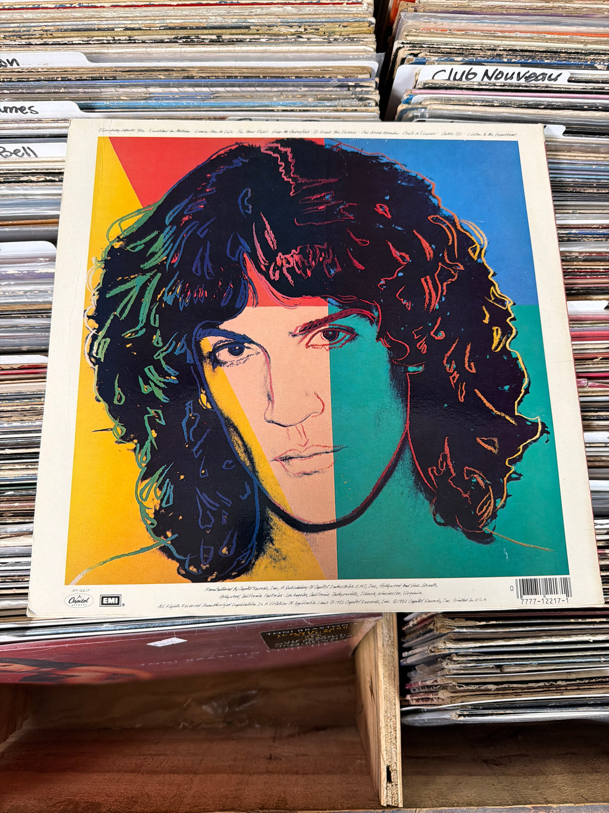 Billy Squier – Emotions In Motion ST-12217 Vinyl LP VG+/VG