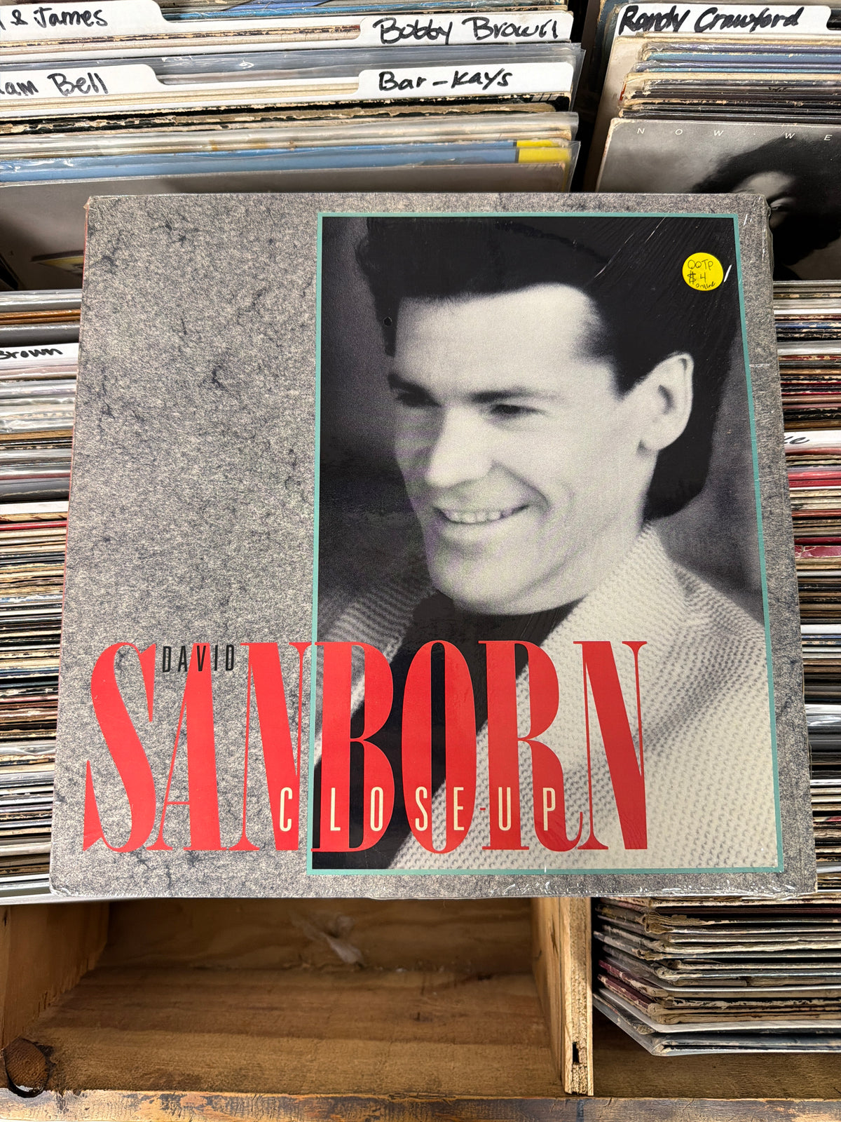 David Sanborn – Close-Up W1-25715 Vinyl LP VG+/VG+