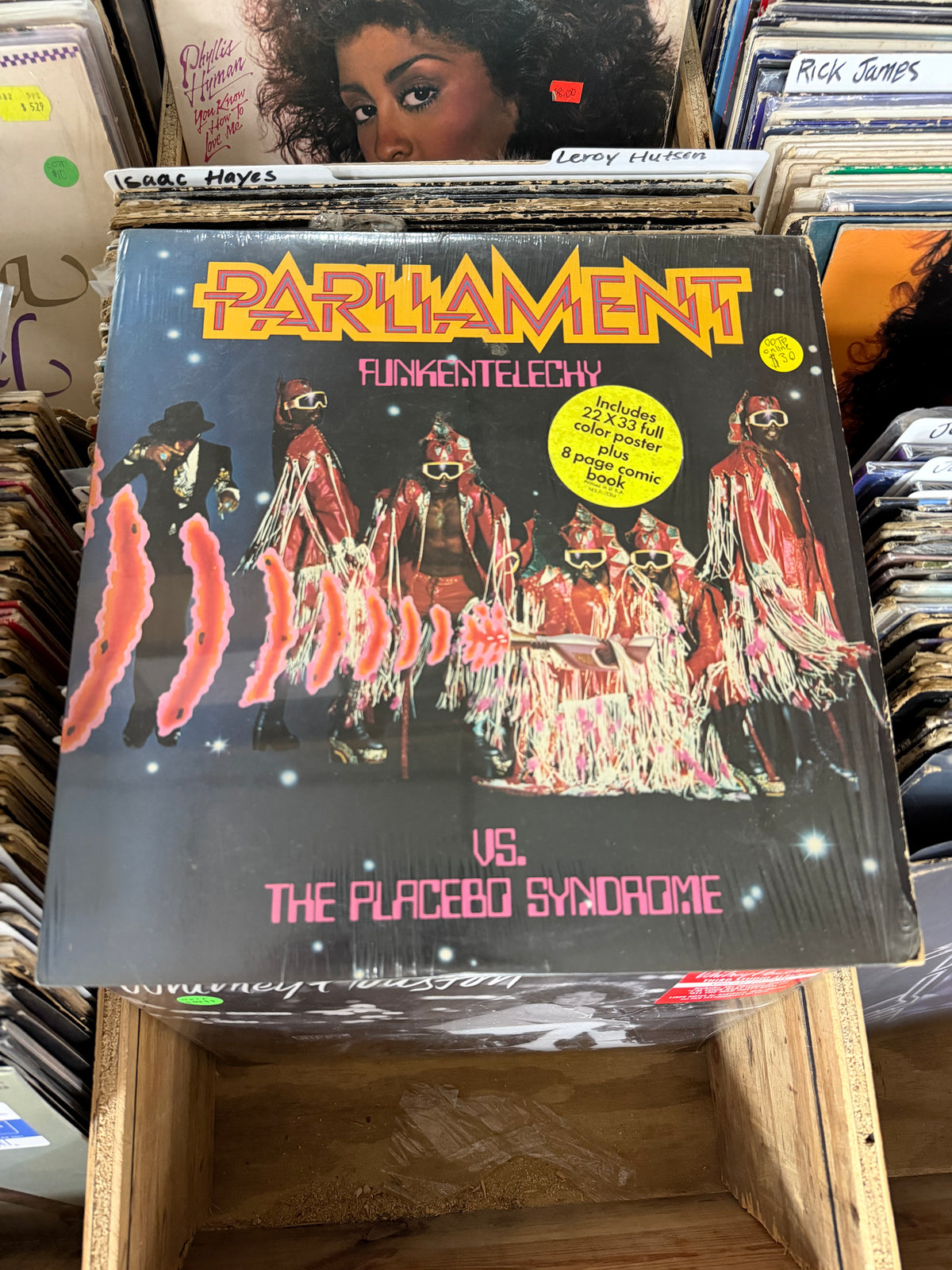 Parliament – Funkentelechy Vs. The Placebo Syndrome Vinyl LP NBLP 7084 VG/VG+
