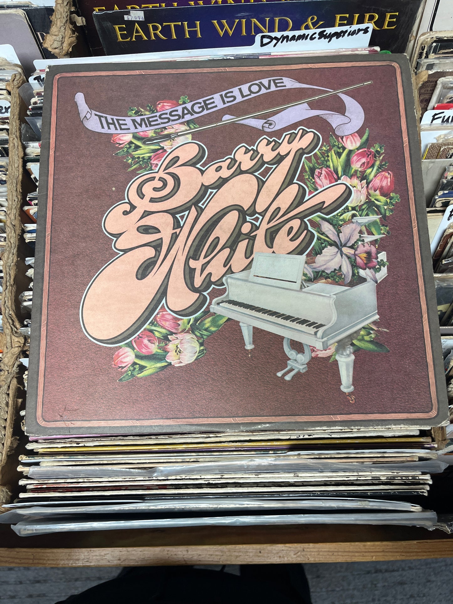 Barry White – The Message Is Love Vinyl Lp JZ 35763 VG/VG+