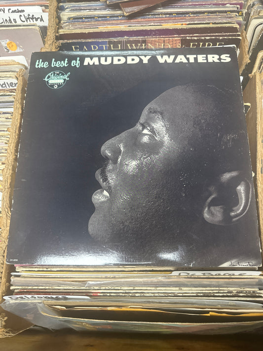 Muddy Waters ‎– The Best Of Muddy Waters CH-9255 Vinyl LP VG+/VG+