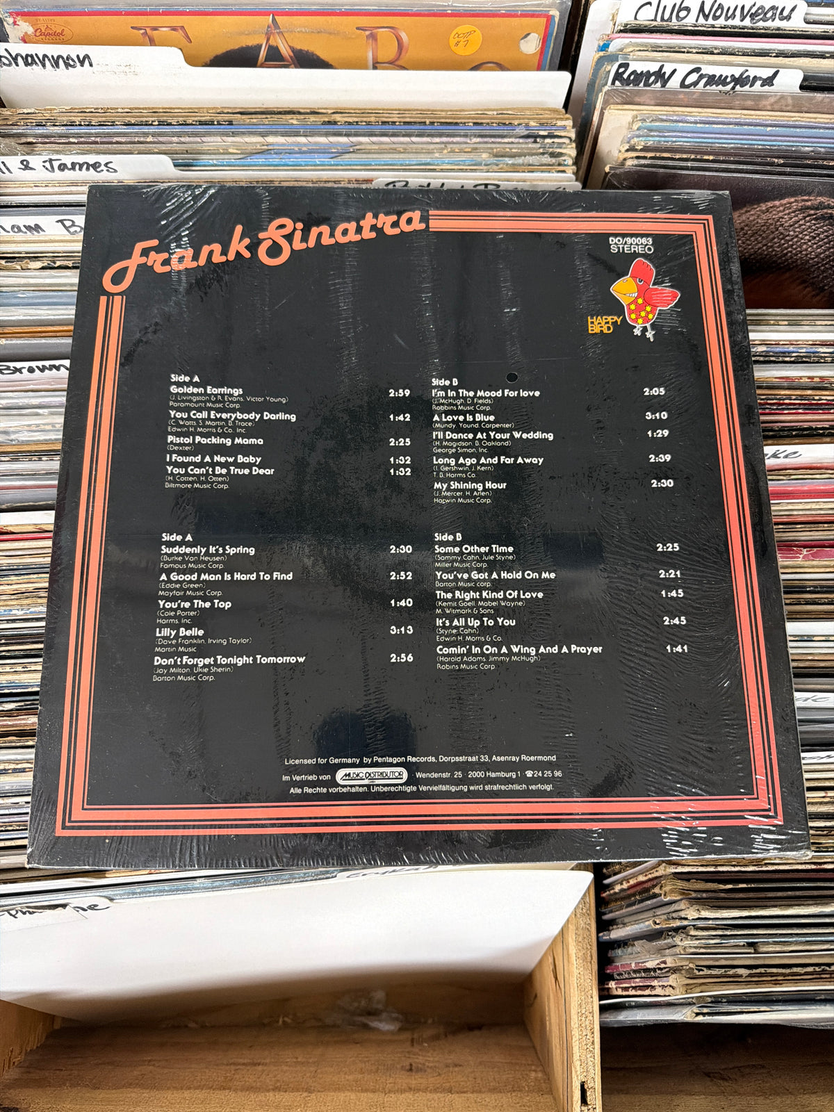 Frank Sinatra – My Best Songs - My Best Years Vol. 1 2X Vinyl LP Sealed