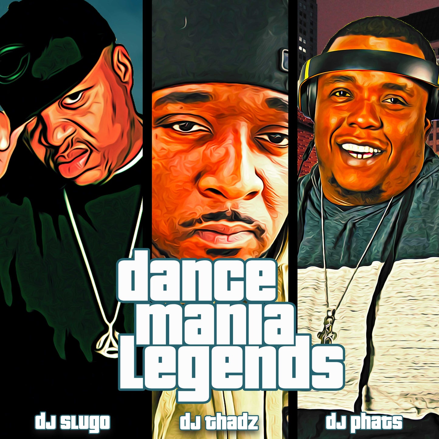 Dj Slugo | Dj Thadz | Dj Phats-Dance Mania Legends Vinyl  LP