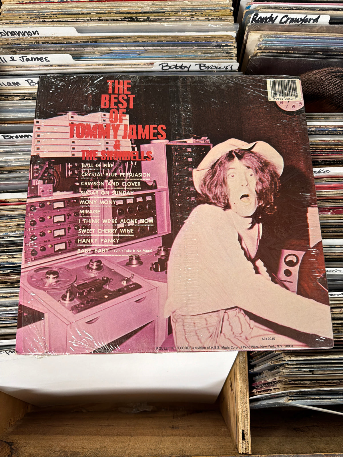 Tommy James & The Shondells – The Best Of Tommy James & The Shondells SR42040 Vinyl LP NM/VG+
