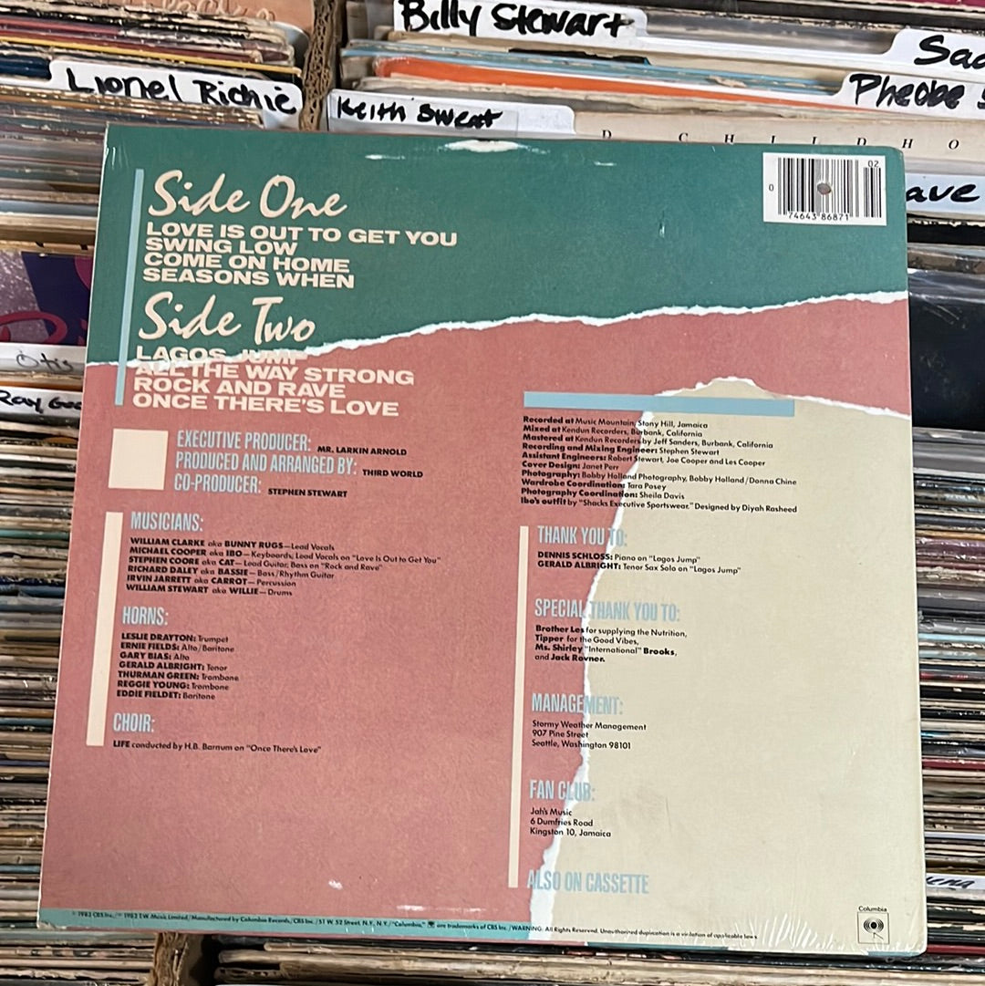 Third World ‎– All The Way Strong PC 38687 Vinyl Lp