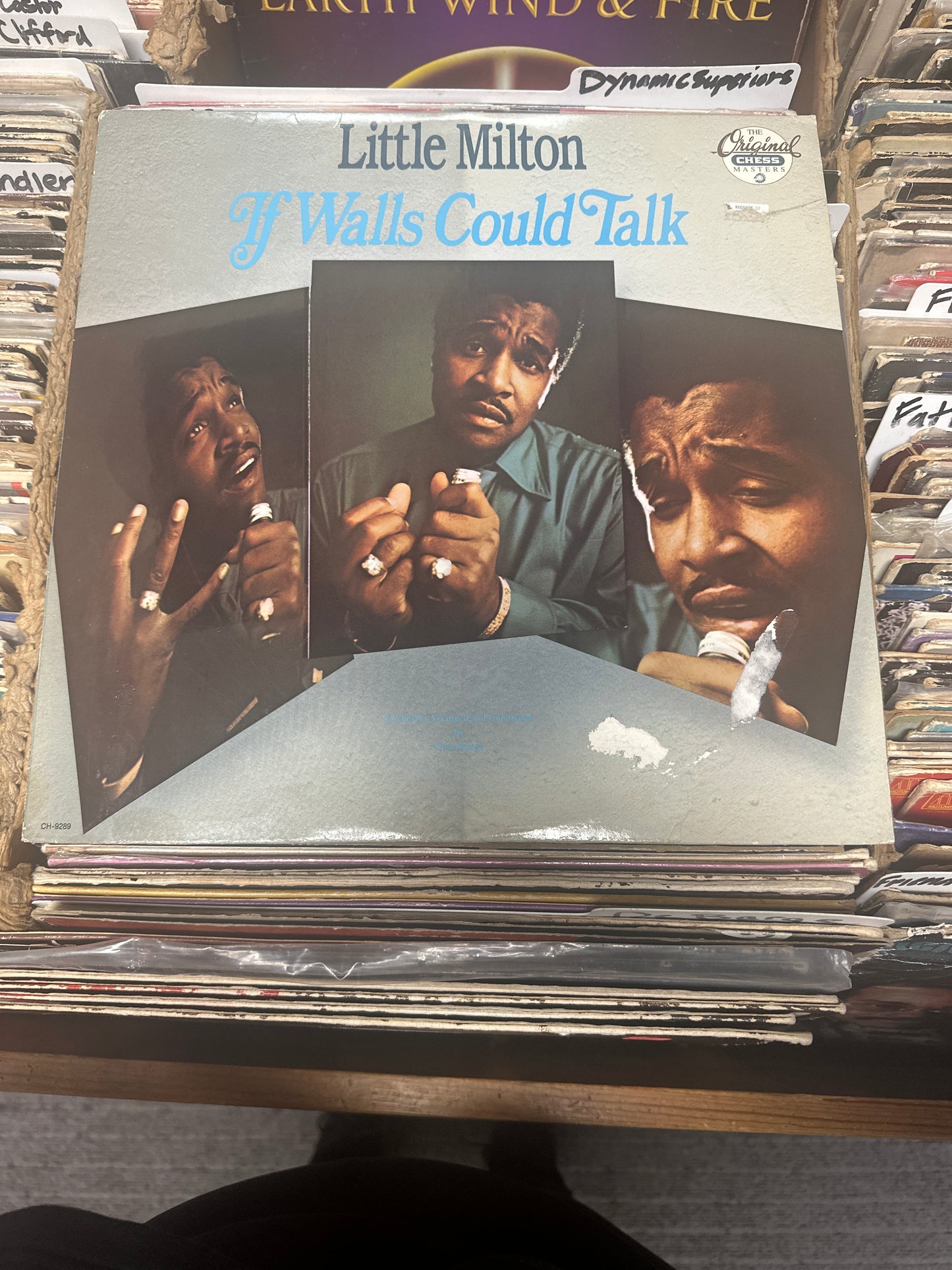 Little Milton ‎– If Walls Could Talk Vinyl LP CH-9289 VG+/VG