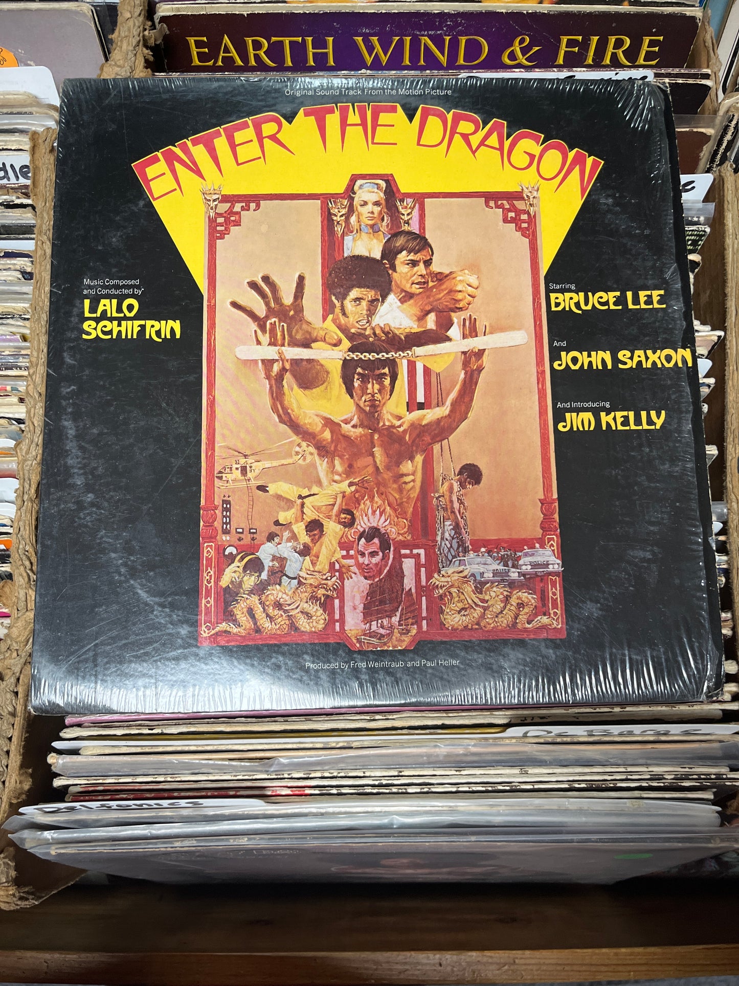Lalo Schifrin ‎– Enter The Dragon (Original Sound Track From The Motion Picture) Vinyl LP BS 2727 VG+/VG+