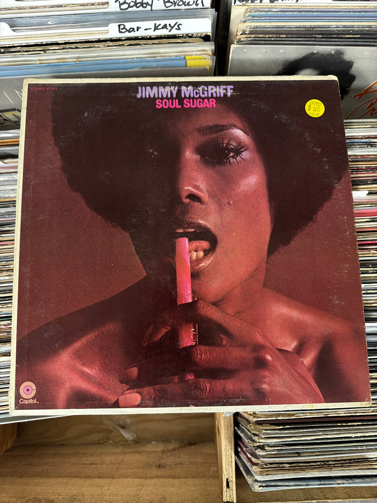 Jimmy McGriff – Soul Sugar ST-616 Vinyl LP VG/G+