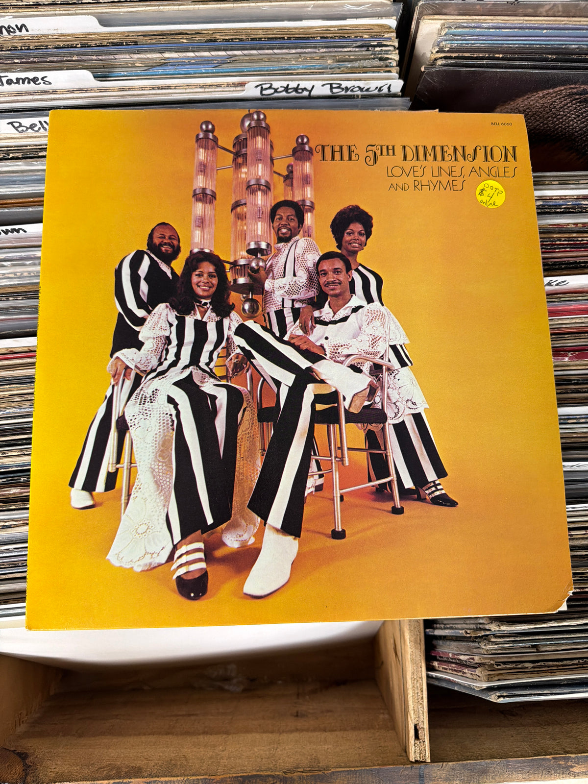The 5th Dimension – Love's Lines, Angles And Rhymes BELL 6060 Vinyl LP VG+/VG+