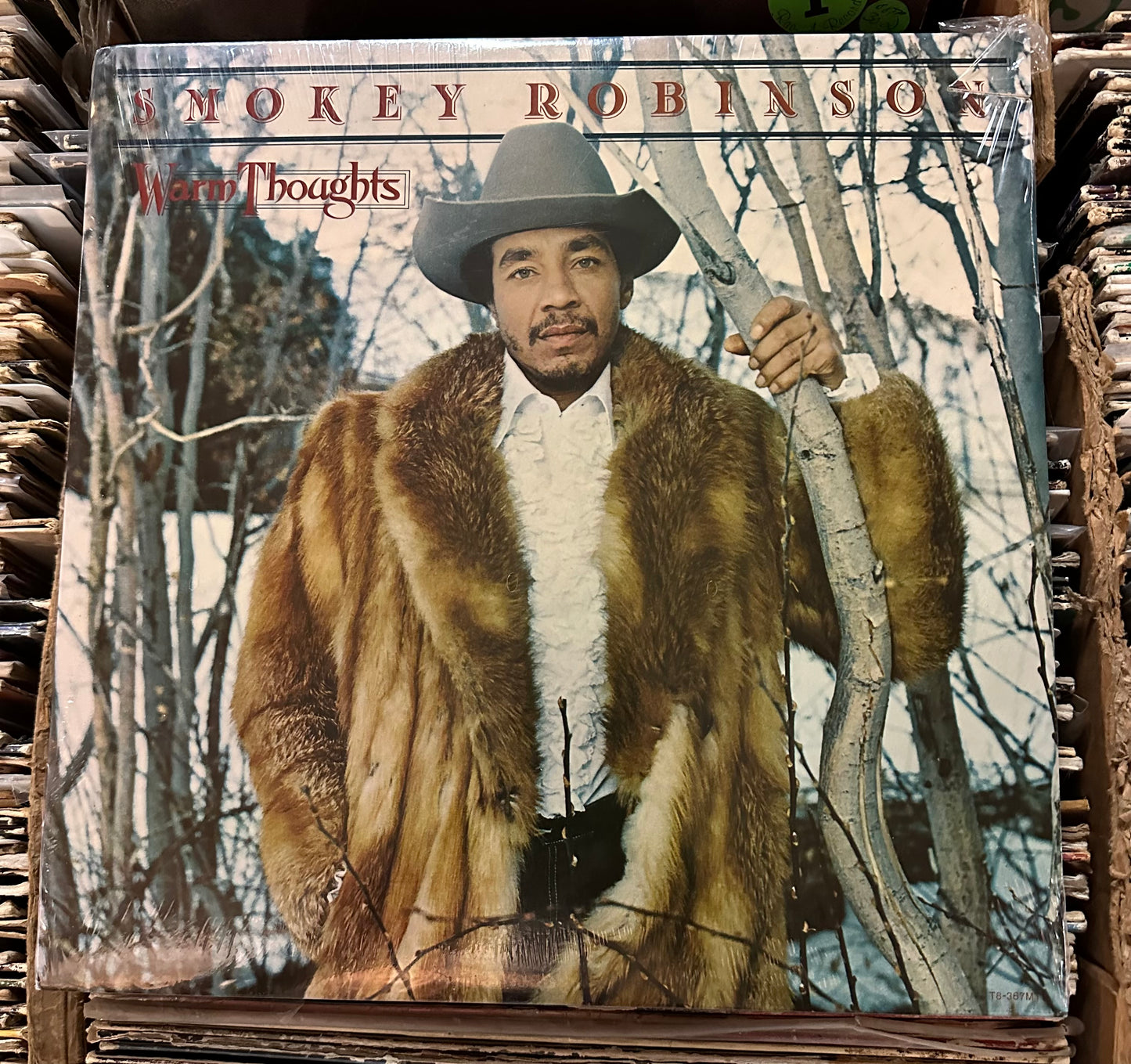 Smokey Robinson ‎– Warm Thoughts T8-367M1 Vinyl LP