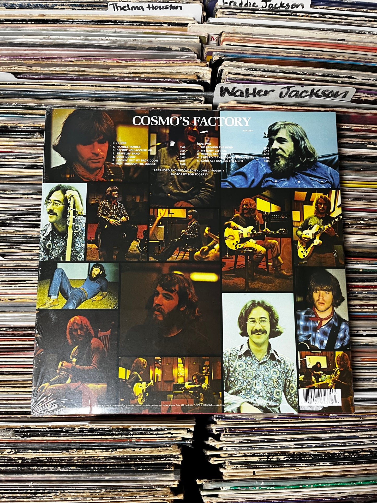 Creedence Clearwater Revival ‎– Cosmo’s Factory (Red Smoke Vinyl Lp)(Barnes & Noble Exclusive)