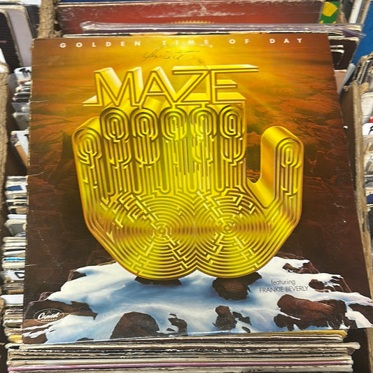 Maze Featuring Frankie Beverly ‎– Golden Time Of Day Vinyl LP VG/VG+