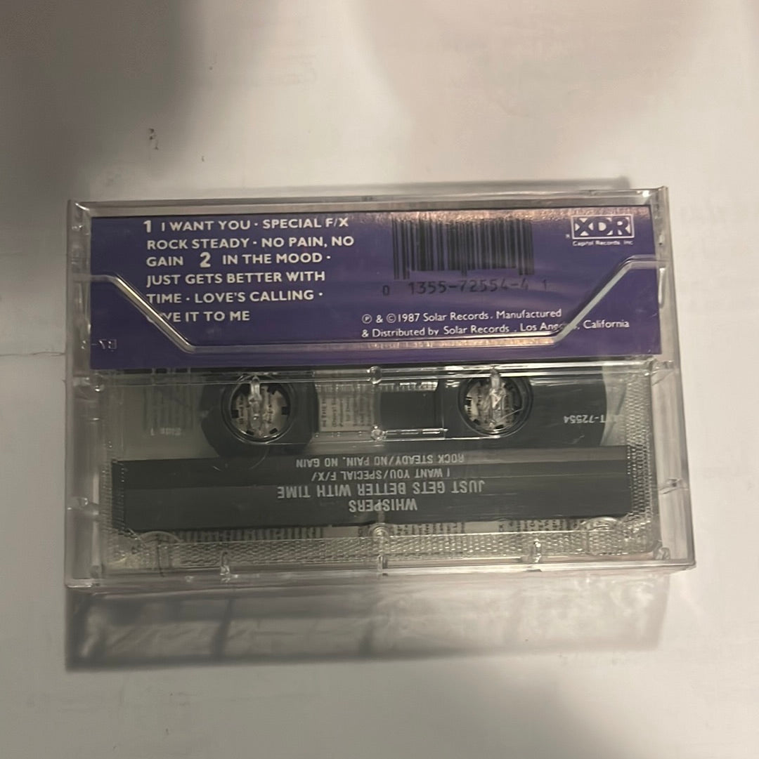 The Whispers-Just Get Better With Time Cassette