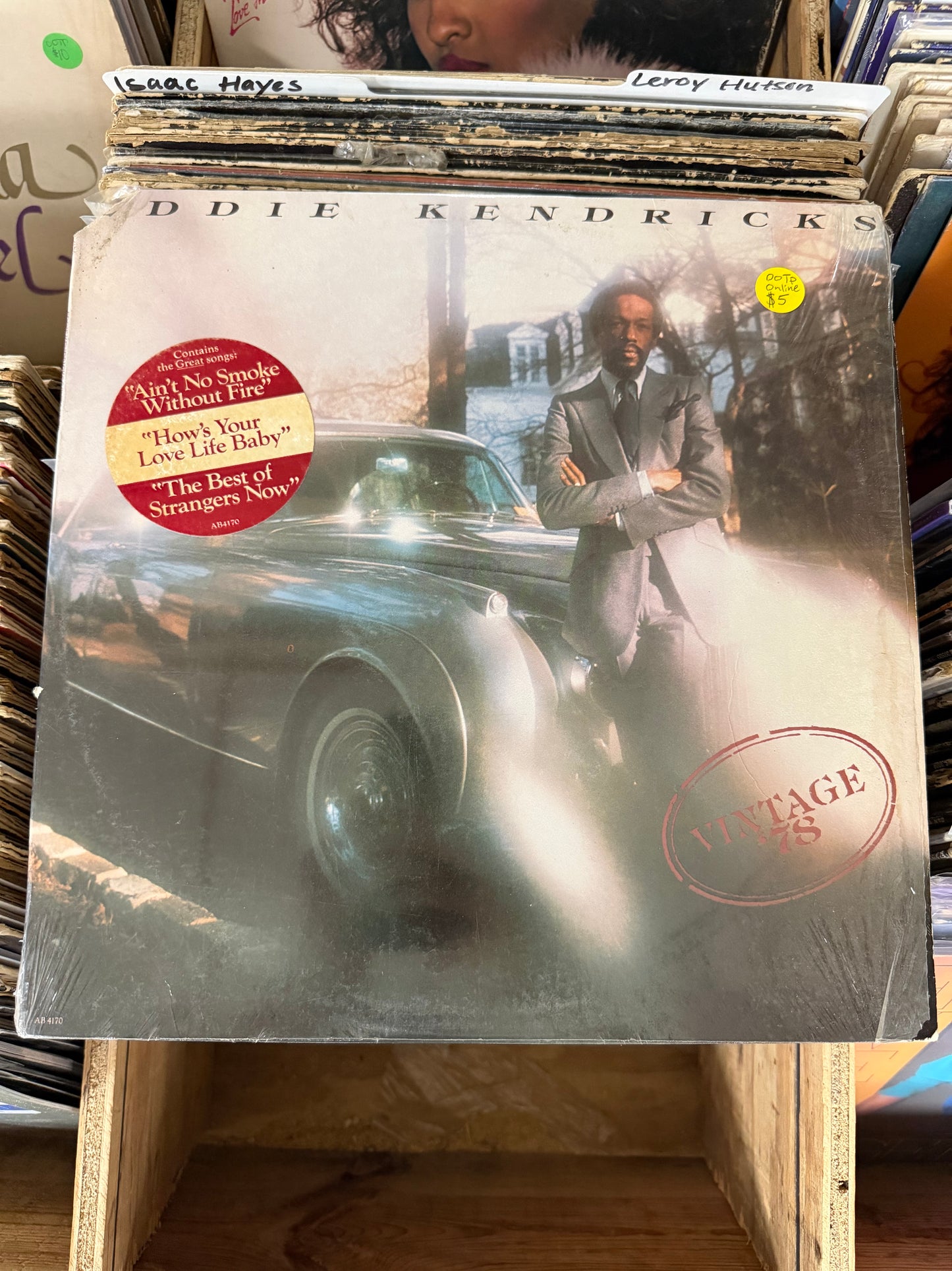 Eddie Kendricks – Vintage '78 Vinyl LP VG+/VG+