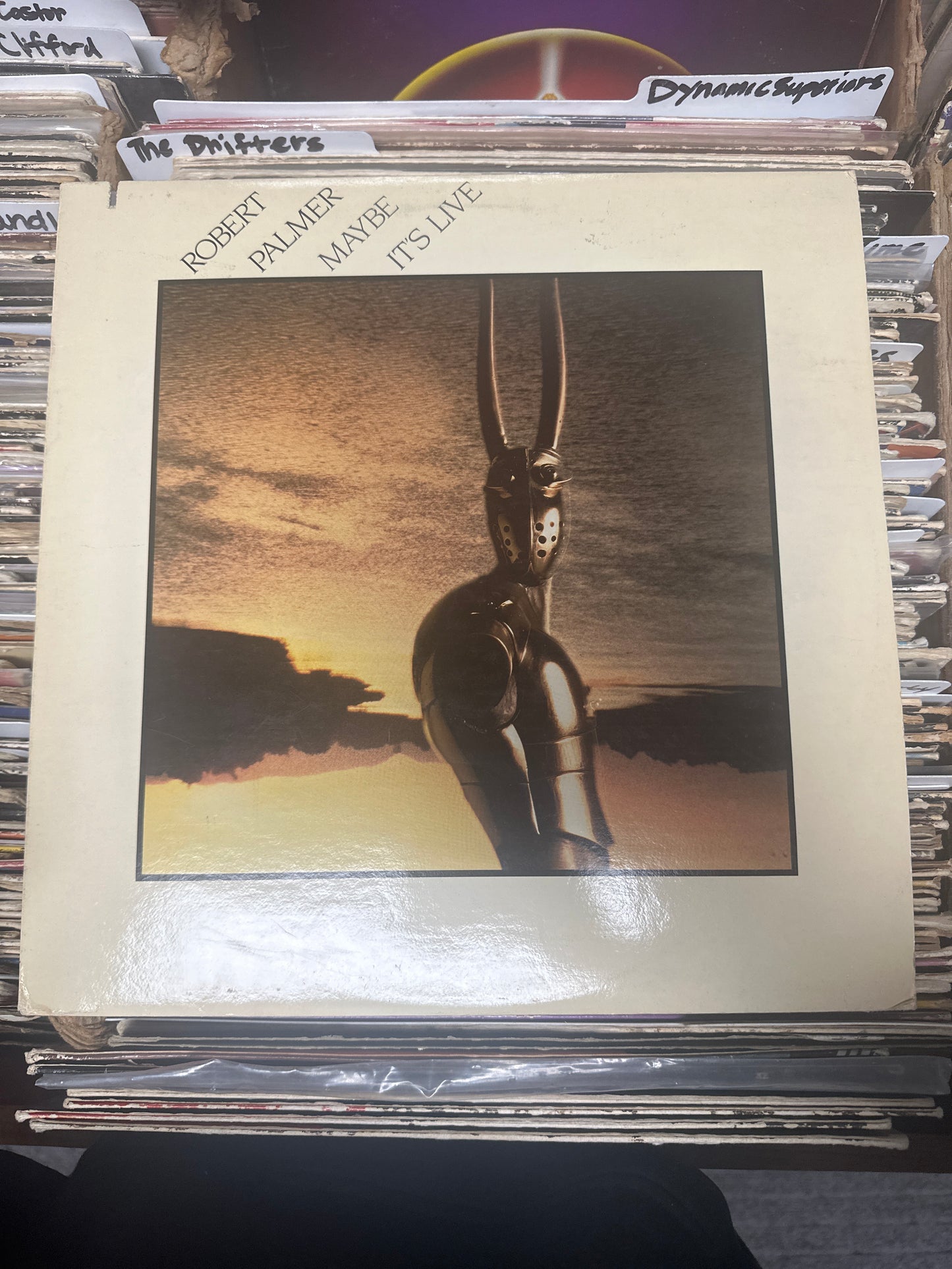 Robert Palmer ‎– Maybe It's Live Vinyl LP  ILPS 9665 Near Mint/VG+