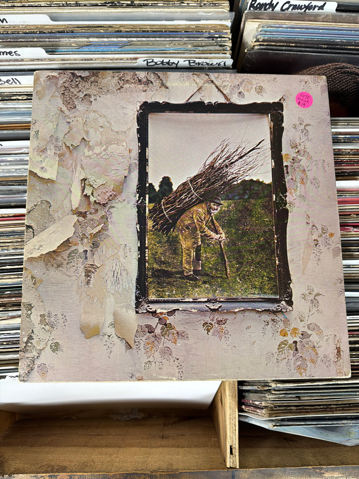 Led Zeppelin – Untitled SD 7208 Vinyl LP G+/VG+