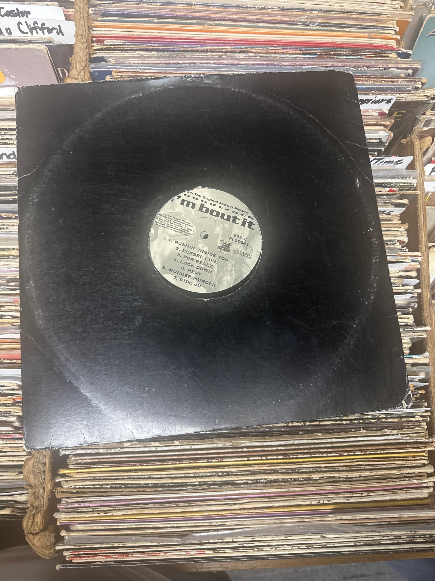 Various ‎– I'm Bout It Soundtrack 2xVinyl Lp VG