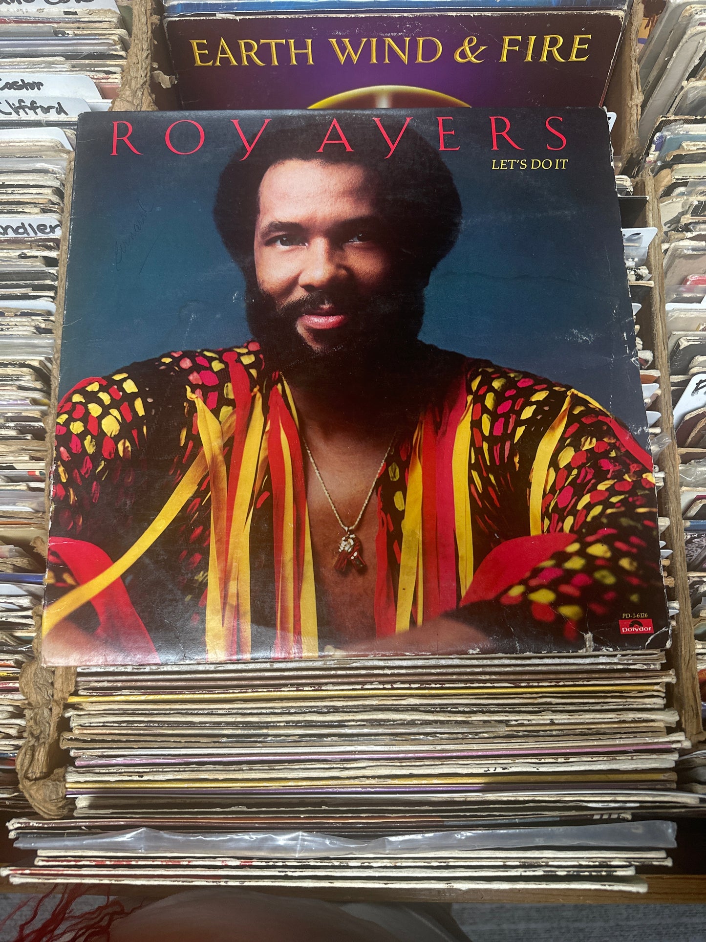 Roy Ayers ‎– Let's Do It Vinyl LP PD-1-6126 (PRC) VG+/VG