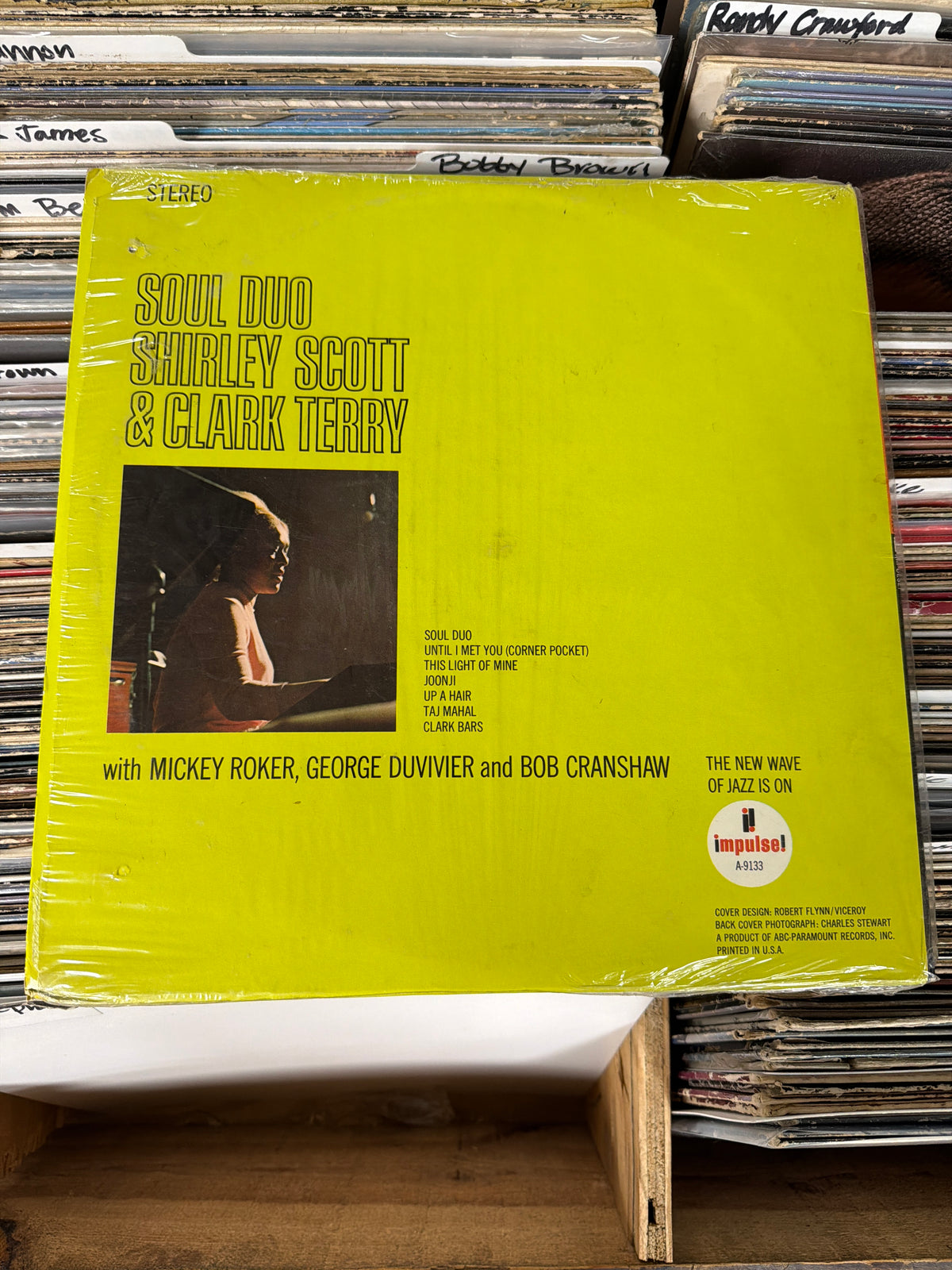 Shirley Scott & Clark Terry – Soul Duo AS-9133 Vinyl LP VG/VG+
