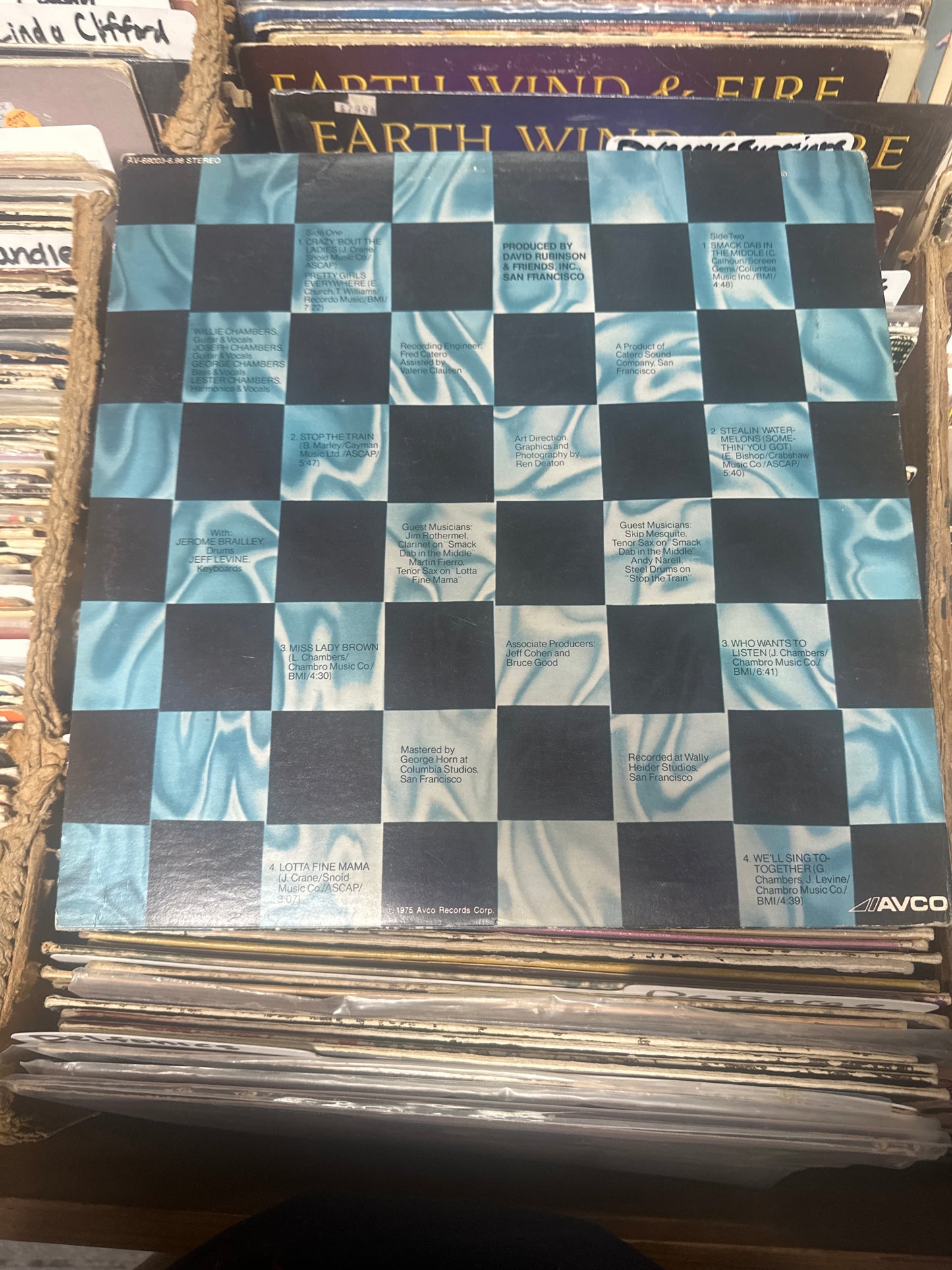The Chambers Brothers ‎– Right Move Vinyl AV-69003-698 VG+/VG+