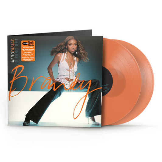 Brandy – Afrodisiac 2X (Translucent Orange) Vinyl Lp