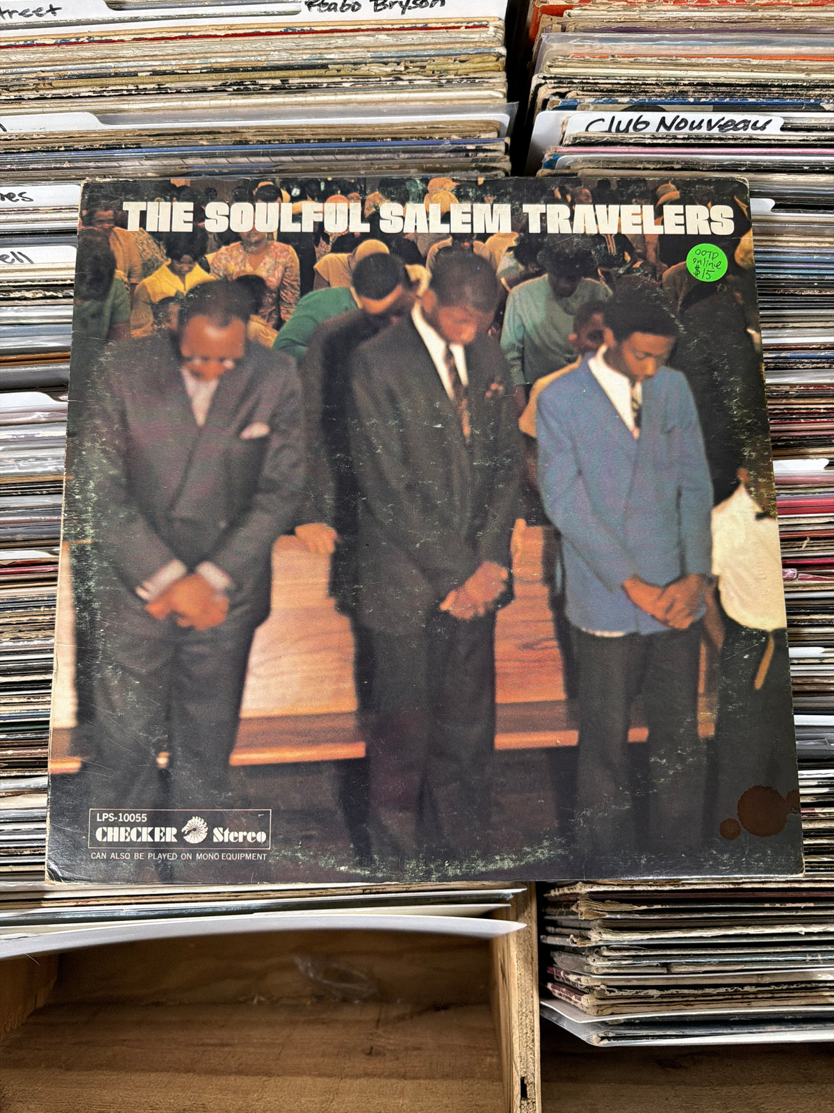 The Salem Travelers – The Soulful Salem Travelers LPS-10055 Vinyl LP G+/G+