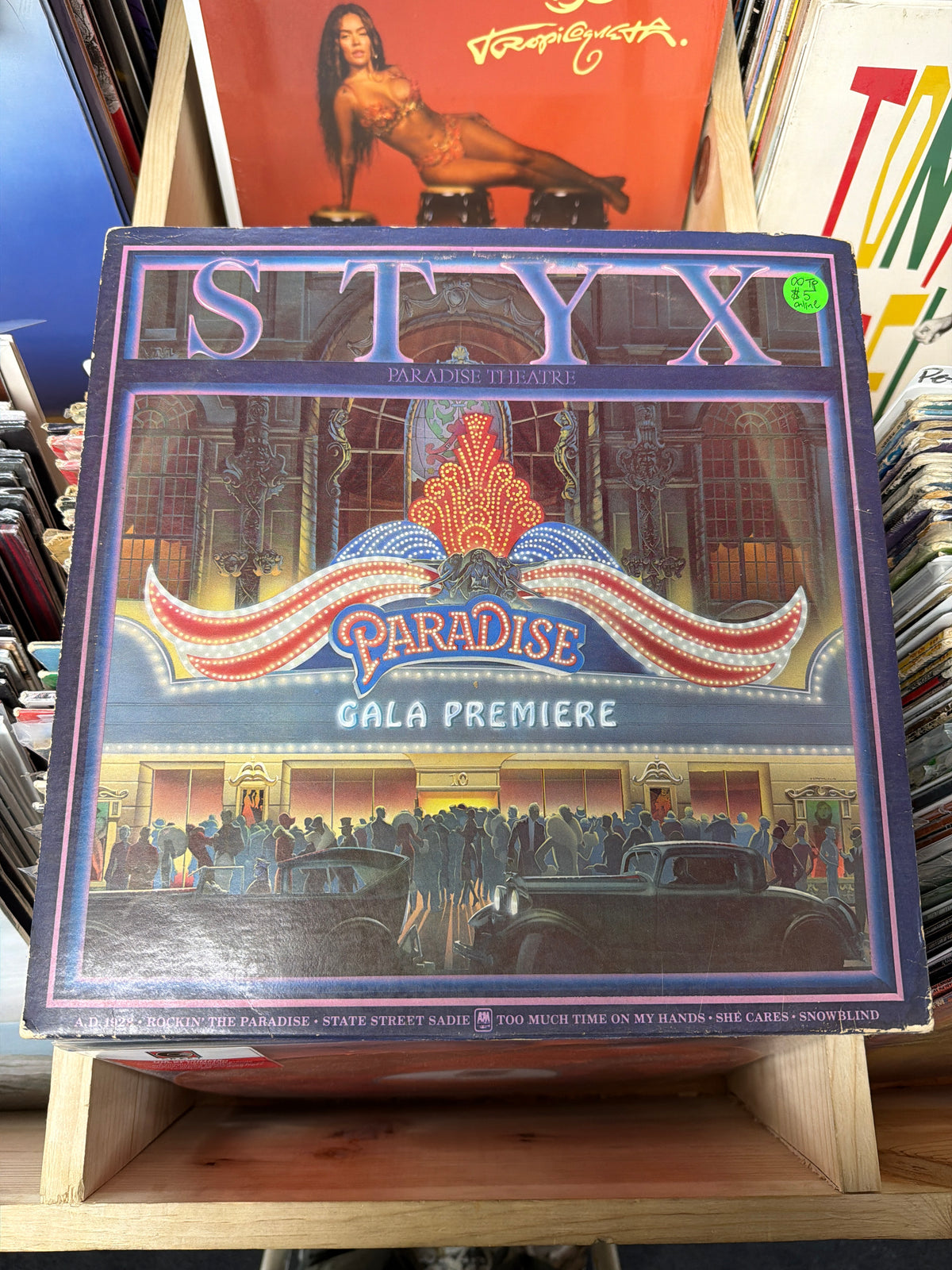 Styx – Paradise Theatre SP-3719 Vinyl LP VG+/VG