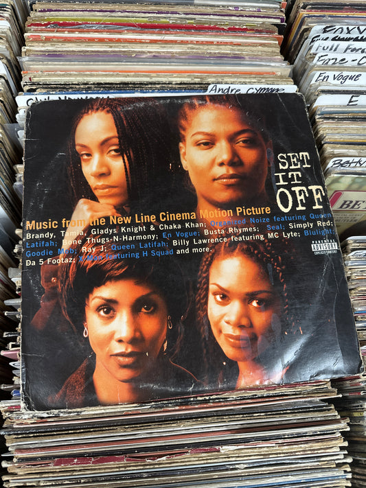 Various ‎– Set It Off (Music From The New Line Cinema Motion Picture) VG/VG
