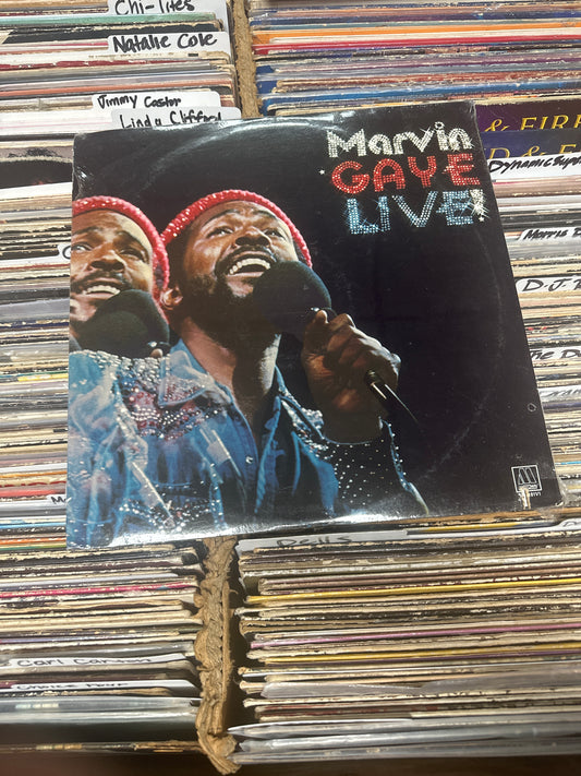 Marvin Gaye Live Vinyl LP M5-181V1