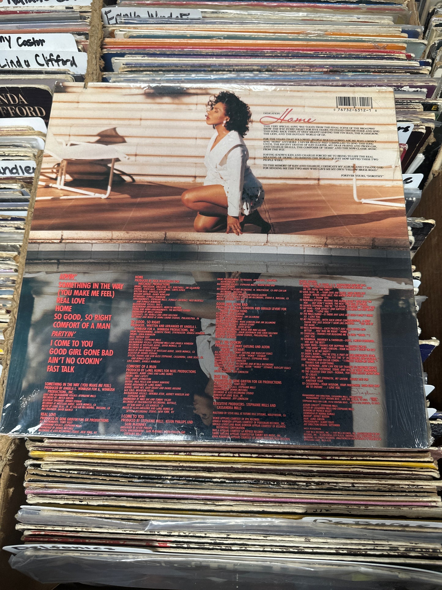 Stephanie Mills – Home Vinyl Lp MCA-6312