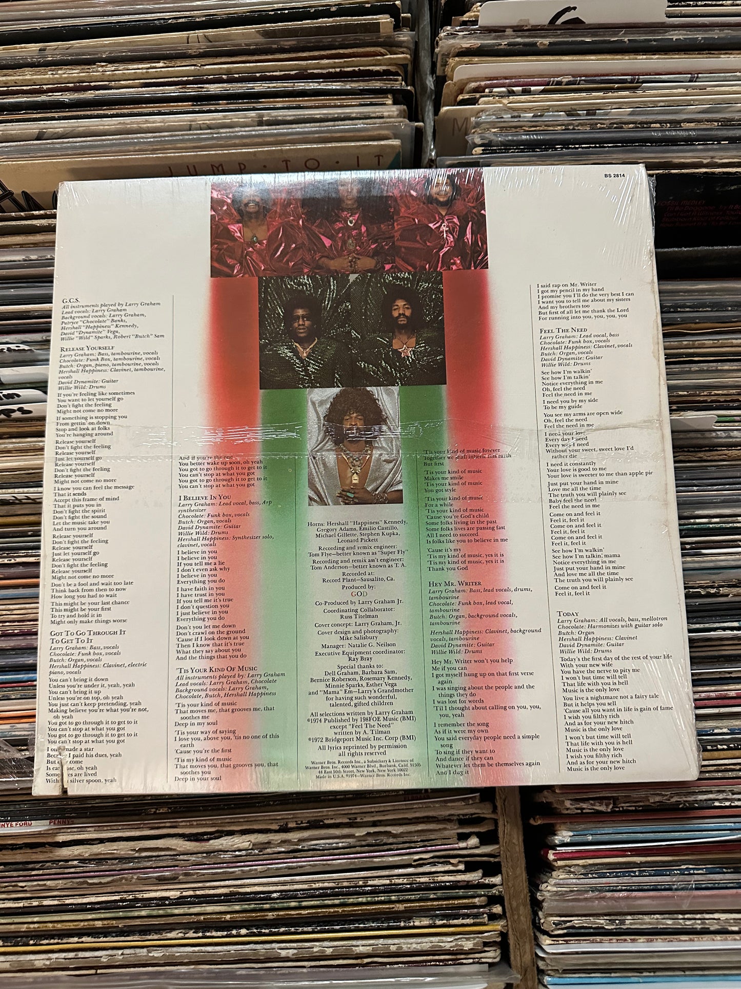 Graham Central Station ‎– Release Yourself Vinyl Lp