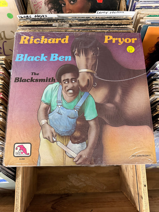 Richard Pryor ‎– Black Ben The Blacksmith Vinyl LP VG+/VG+