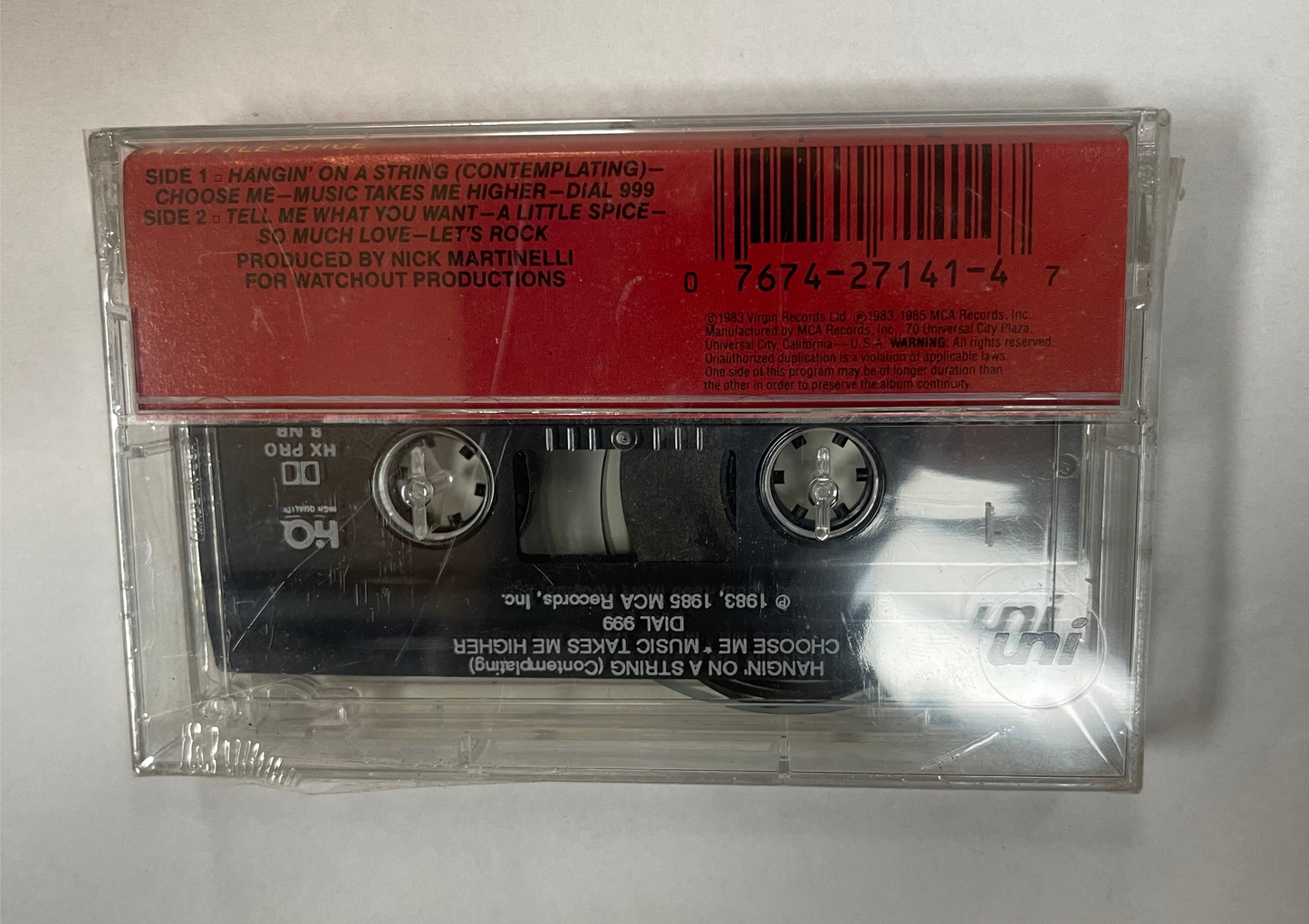 Loose Ends ‎– A Little Spice Cassette Dolby HX PRO B NR