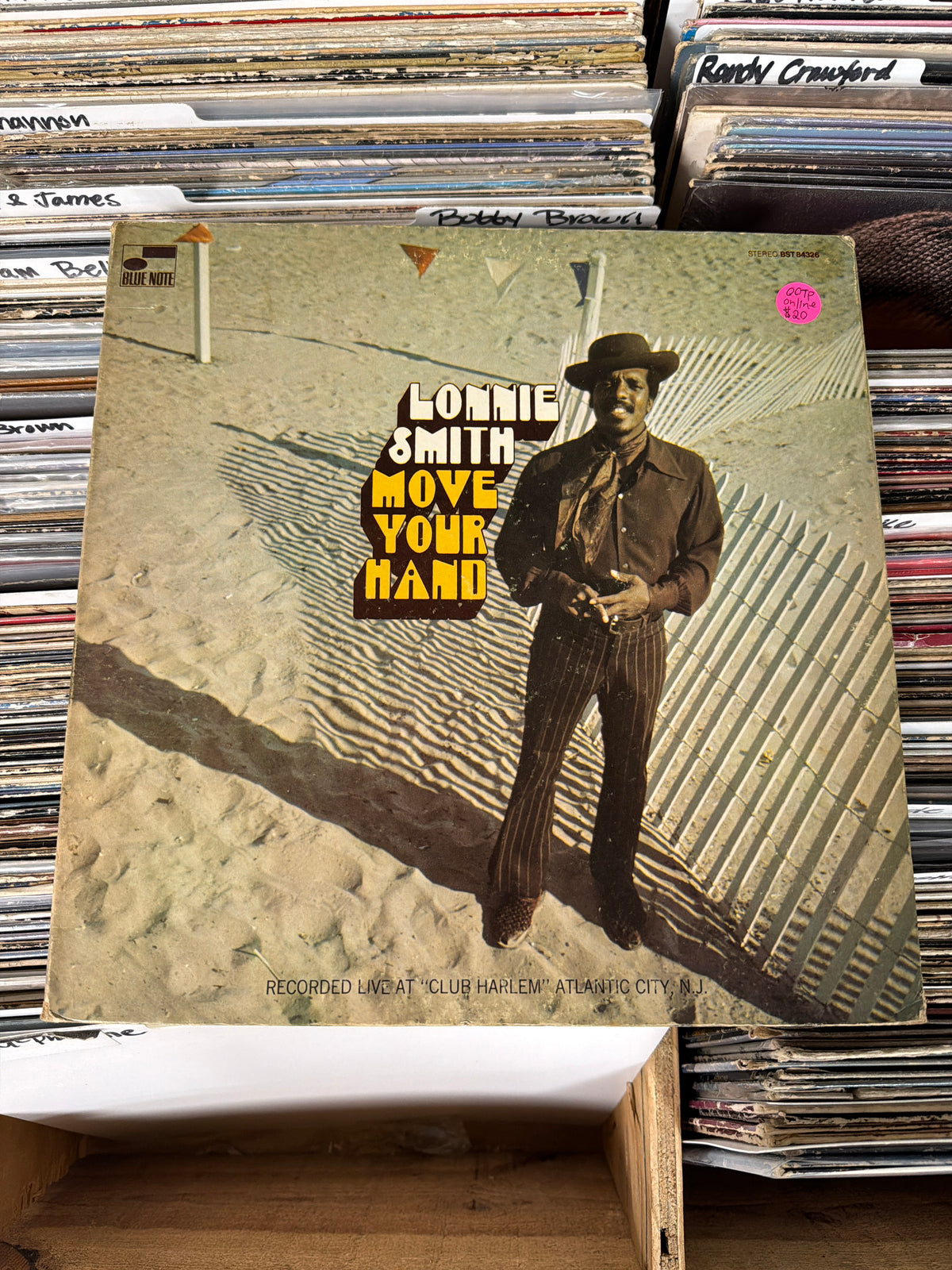 Lonnie Smith – Move Your Hand BST 84326 Vinyl LP VG/VG
