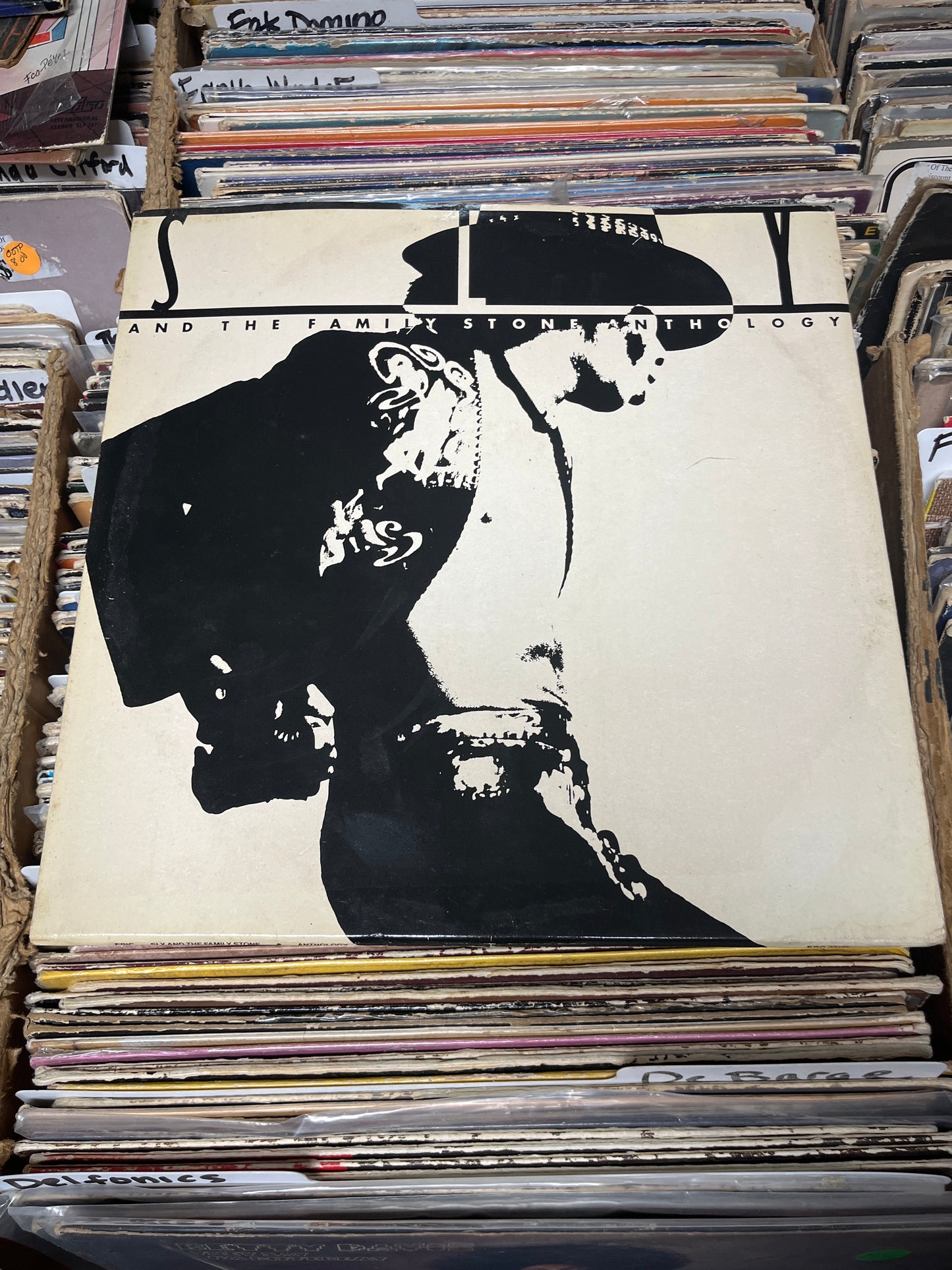 Sly & The Family Stone ‎– Anthology EPC 22119 2XVinyl LP VG+/VG+
