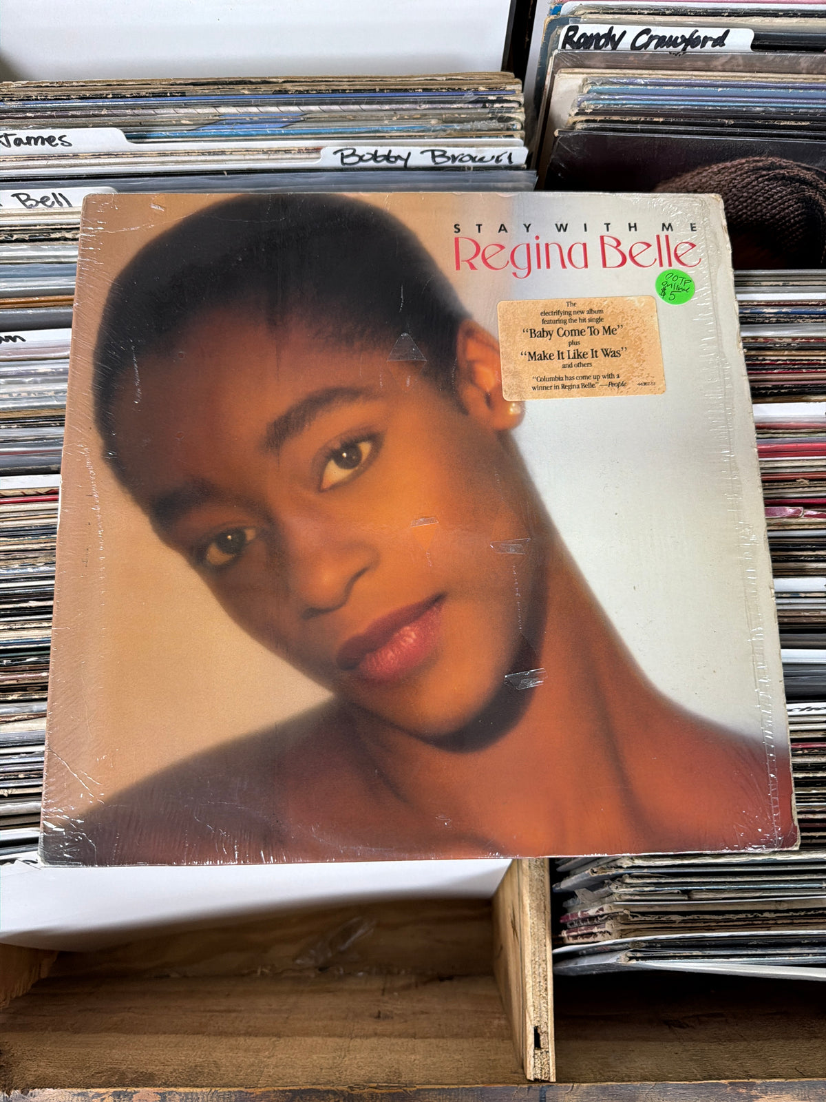 Regina Belle – Stay With Me FC 44367 Vinyl LP VG/VG