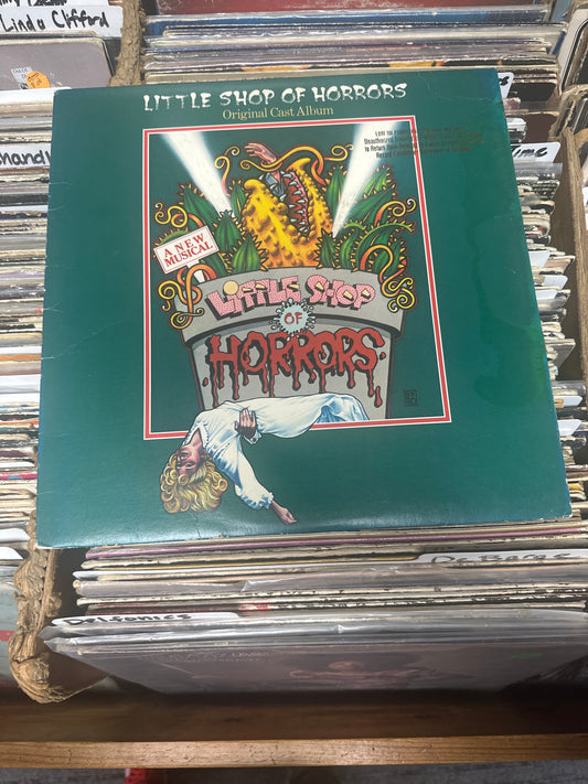 Howard Ashman & Alan Menken ‎– Little Shop Of Horrors  Soundtrack Vinyl LP VG+/G