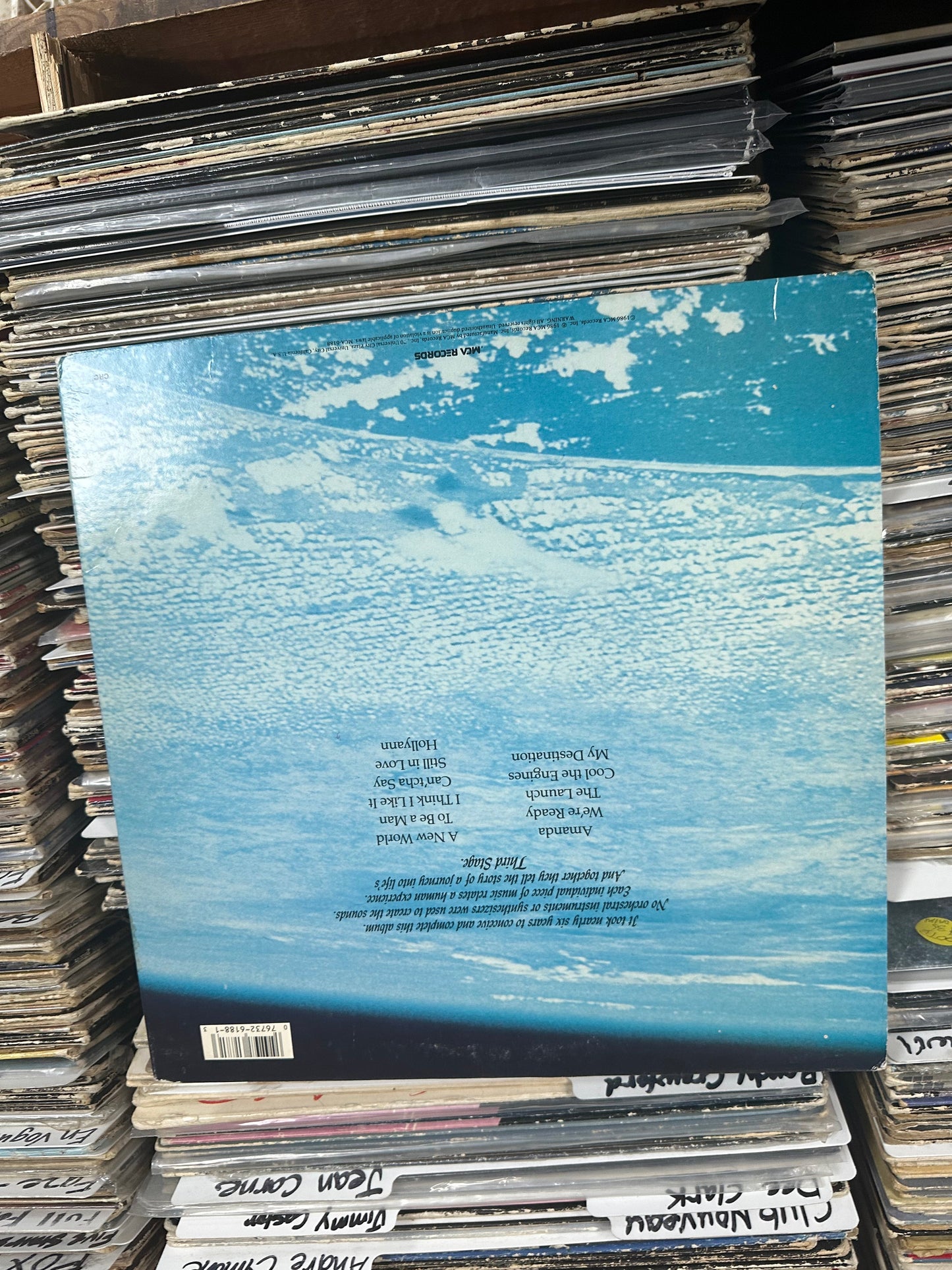 Boston – Third Stage Vinyl LP MCA-6188 VG+/VG+