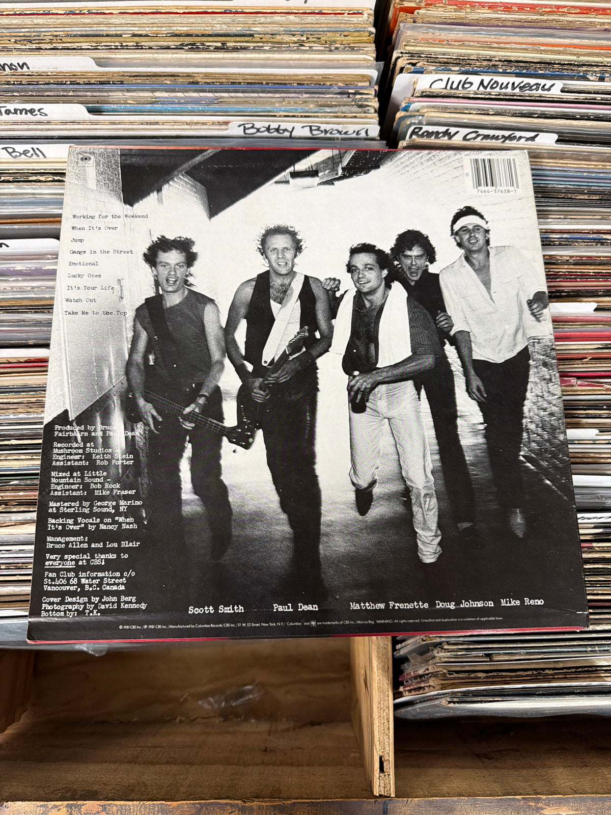 Loverboy – Get Lucky FC 37638 Vinyl LP VG+/VG+