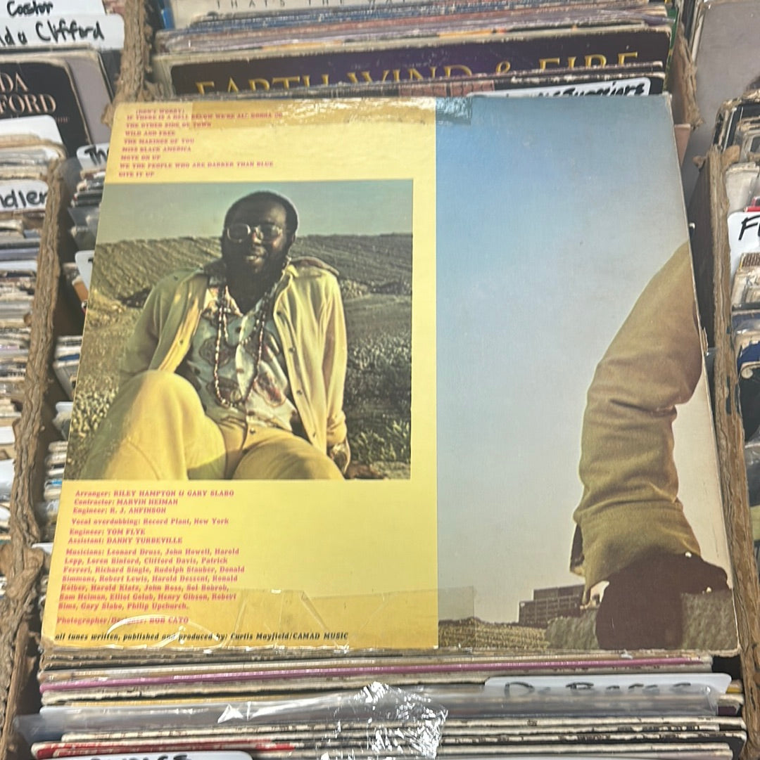 Curtis Mayfield ‎– Curtis CRS-8005 Vinyl LP VG/VG