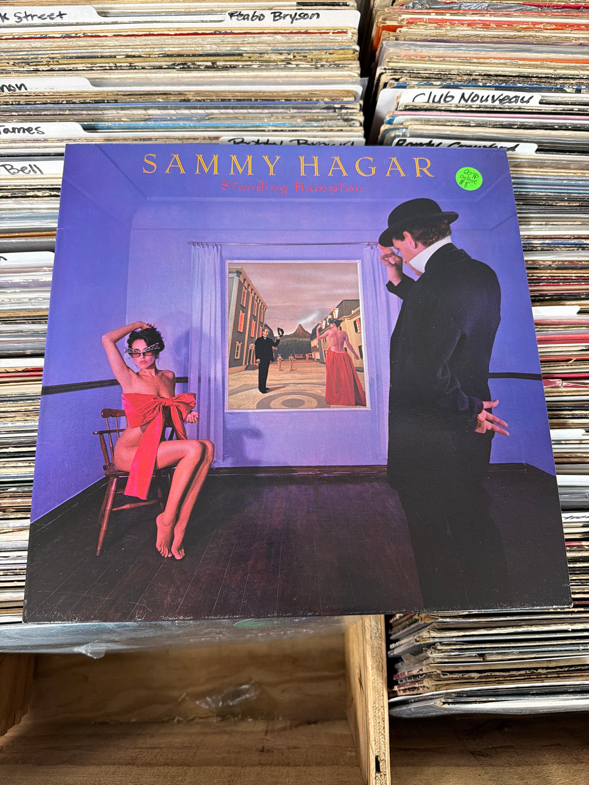 Sammy Hagar – Standing Hampton GHS 2006 Vinyl LP VG+/VG+