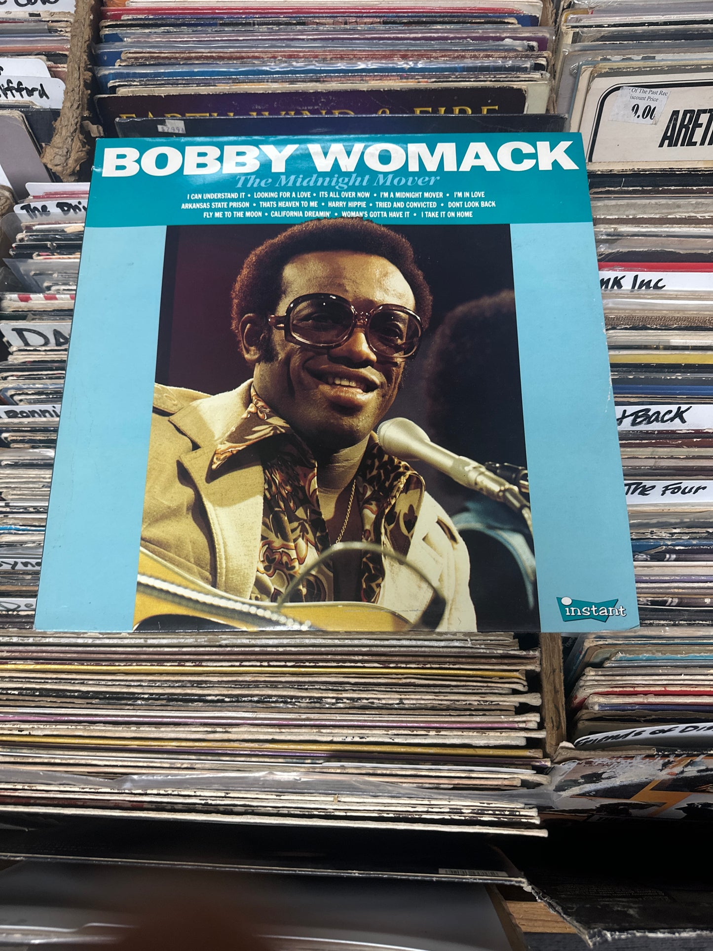 Bobby Womack – The Midnight Mover Vinyl LP INS 5000 Near Mint/VG+
