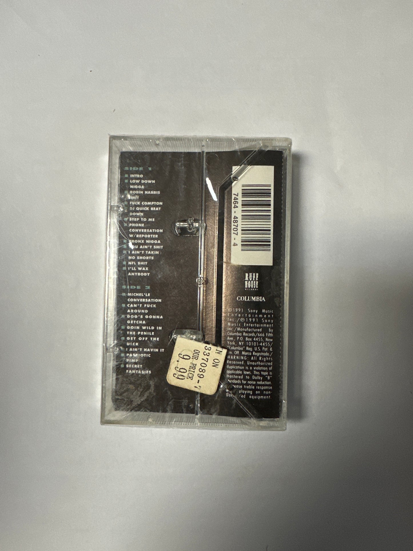 Tim Dog ‎– Penicillin On Wax Cassette