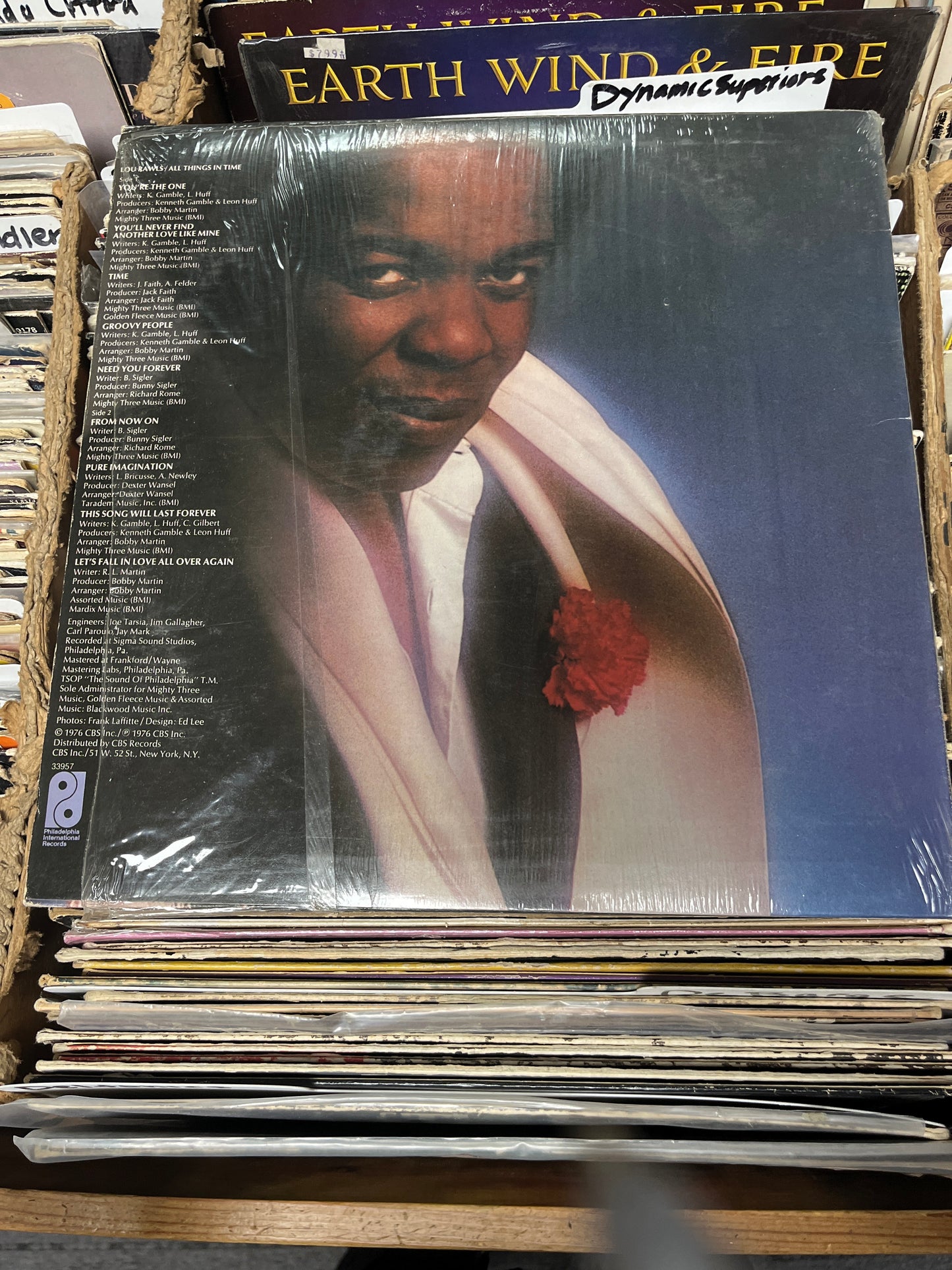 Lou Rawls – All Things In Time Vinyl Lp PZ 33957 VG/VG+