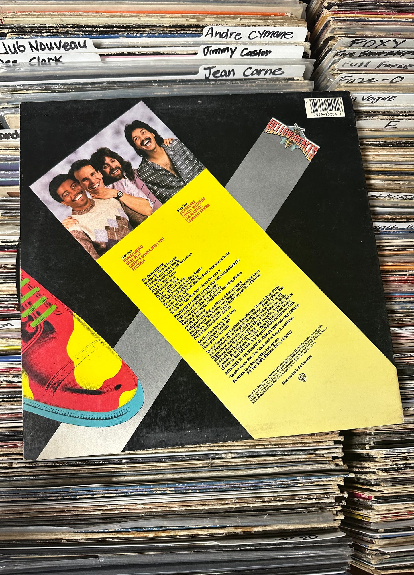 Yellowjackets – Samurai Samba Vinyl LP  1-25204 VG+/VG+