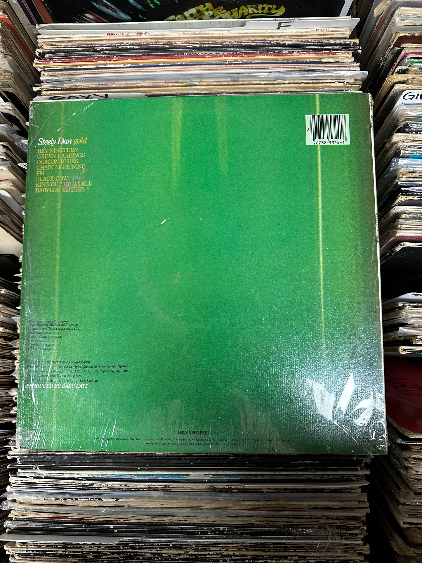 Steely Dan – Gold Vinyl  LP, Europadisk Pressing Near Mint/VG+