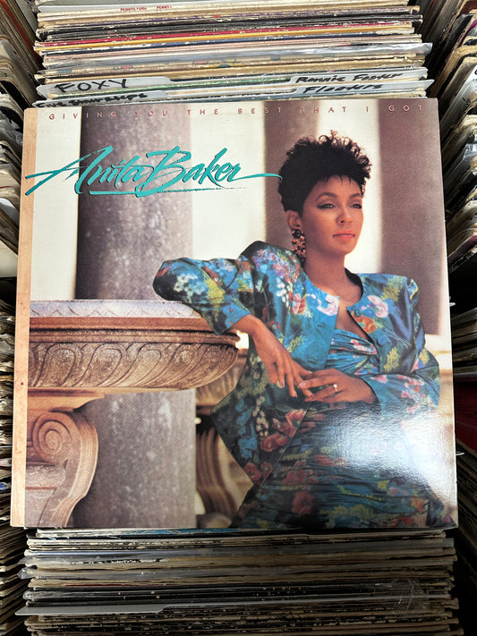 Anita Baker ‎– Giving You The Best That I Got Vinyl, LP, SP  Excellent/VG+