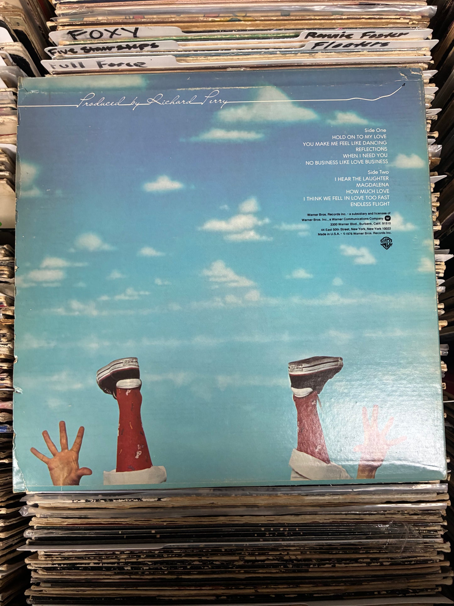 Leo Sayer ‎– Endless Flight Vinyl LP BS 2962 VG+/VG+